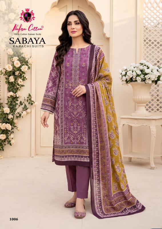 Nafisa sabaya vol-1 textiles wholesale dress material bengaluru karnataka